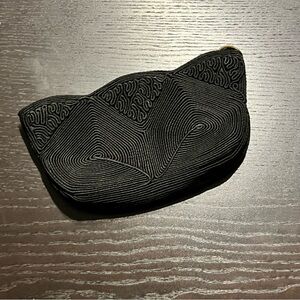 Vintage Black Clutch